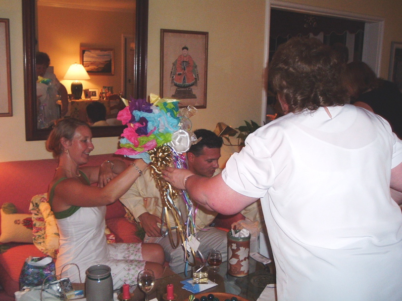 boquet to Mari shower 053