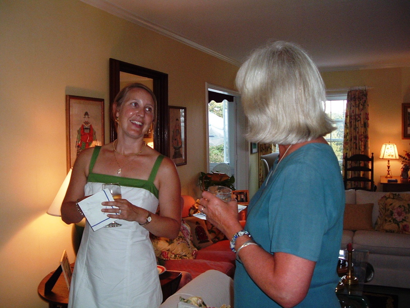 Mari and Anne shower 040