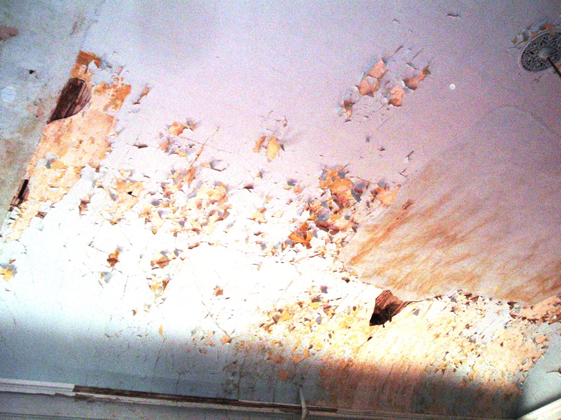 plaster and paint